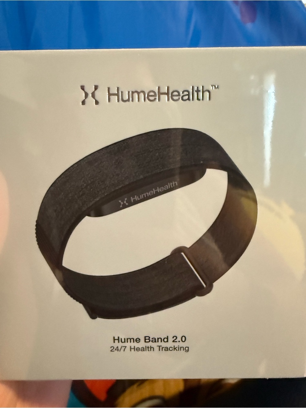Hume Band 2.0 — Black Fitness & Health Tracker Band